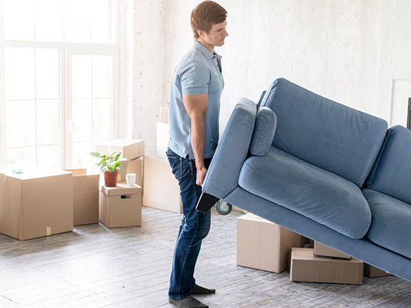 Delivering and installing furniture