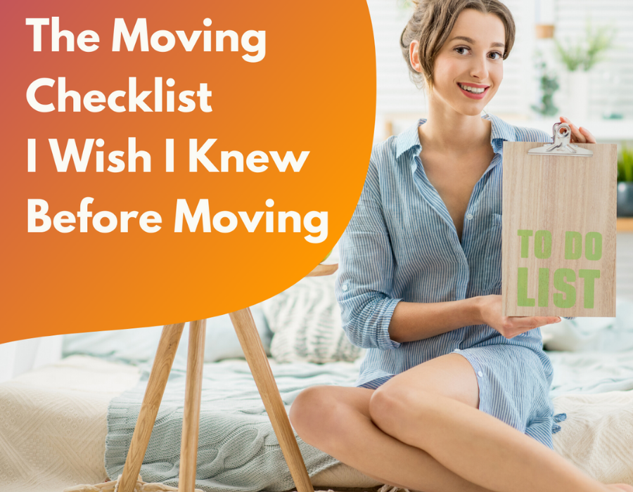 The Moving Checklist I Wish I Knew Before Moving